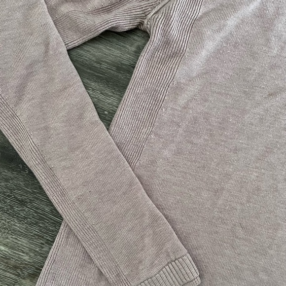 Lululemon Sunshine Coast Sweater Cashmere Blend 6 Dusty Pink - Picture 9 of 10